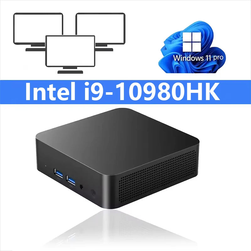 Mini Portable Gaming PC Intel Core i9 - 32GB RAM, 1TB SSD, Windows 11
