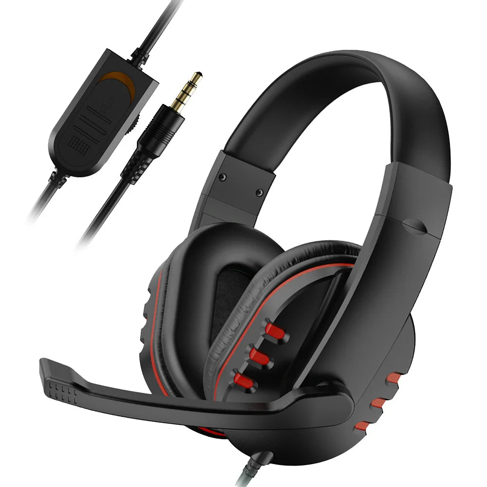 Headphone Gamer 3.5mm com Microfone - PS4 e PC