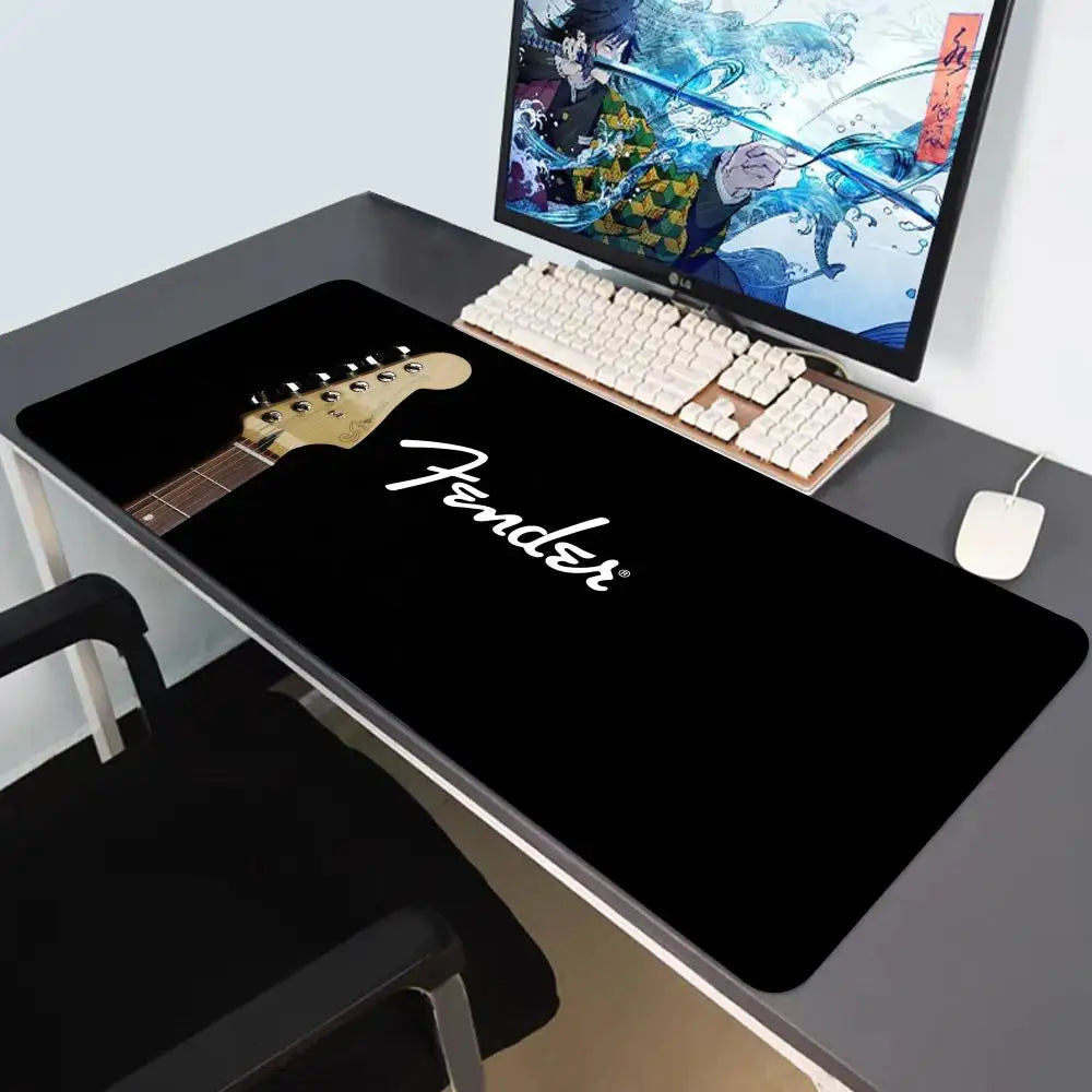 Fender Guitar XXL Gamer Mousepad - Keyboard and Mouse