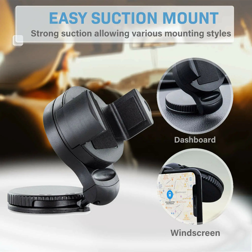 Suporte Veicular Universal para Celular - Para-brisa e Painel