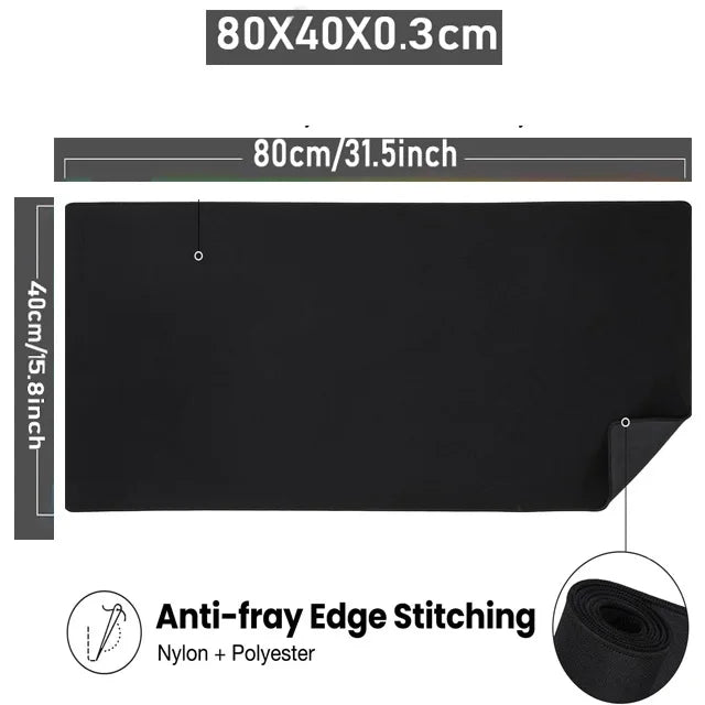 RGB Gaming Mousepad 80x30cm - 14 Light Modes