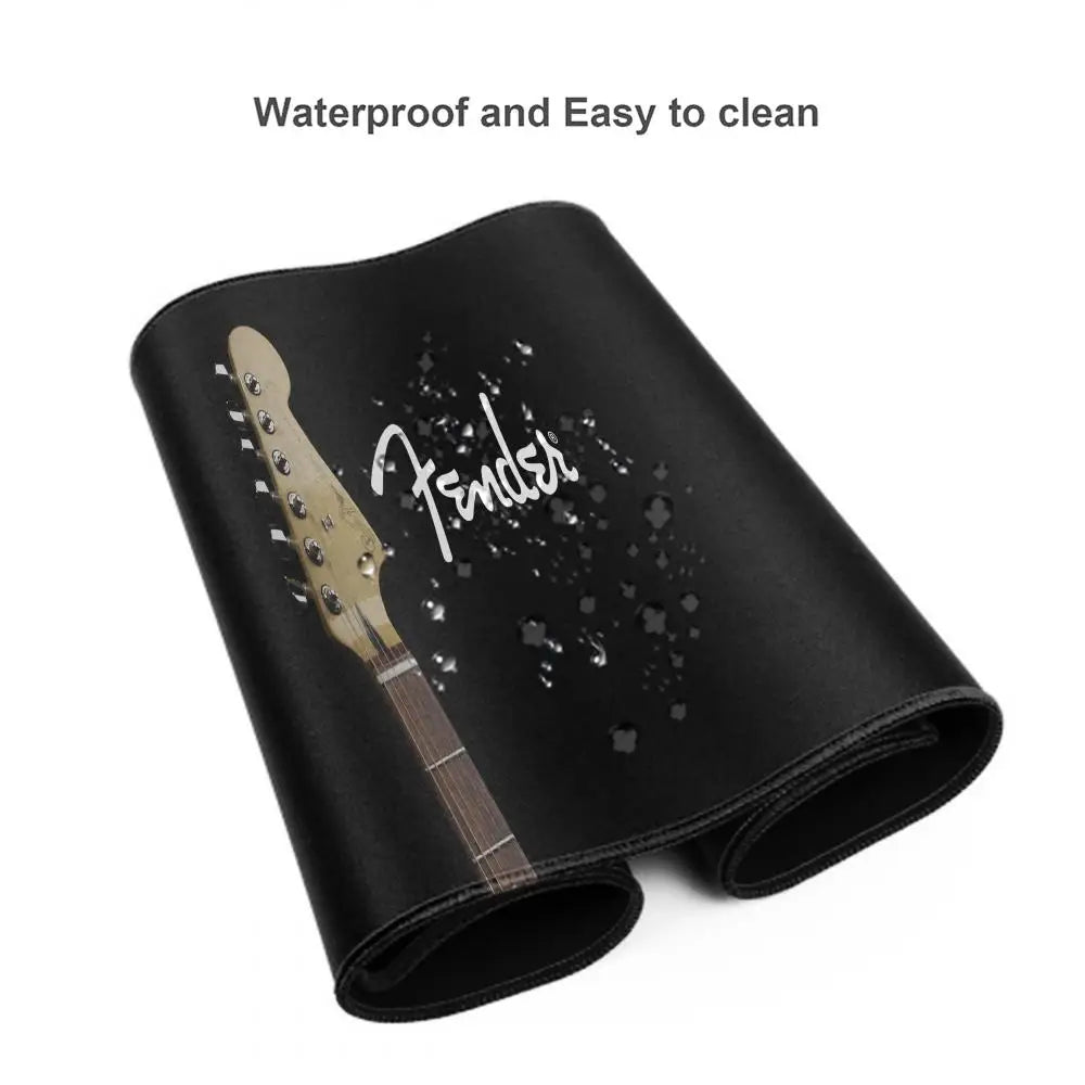 Mousepad Gamer XXL Fender Guitar - Teclado e Mouse