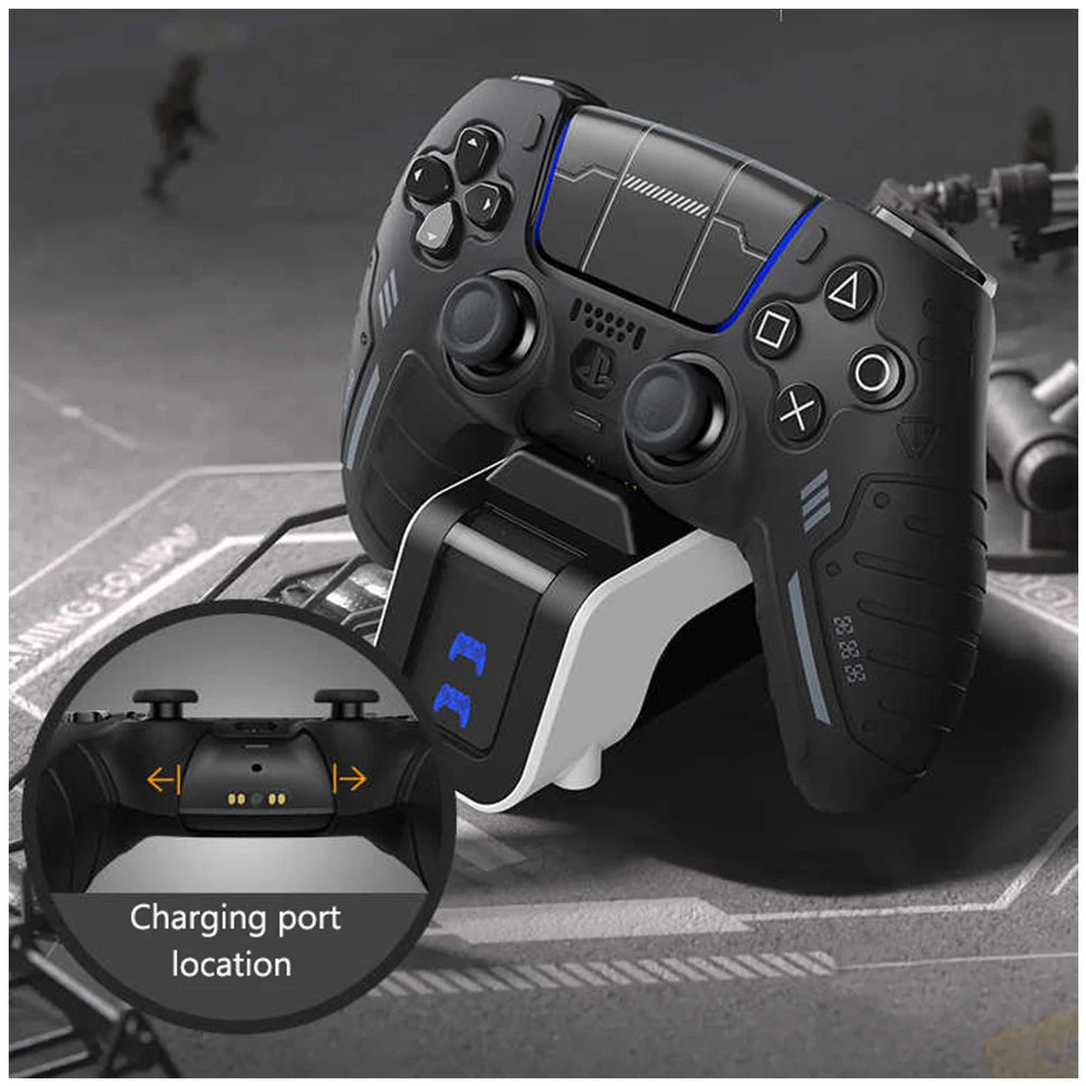 Capa Silicone Protetora para Controle PS5 - Antiderrapante e Antipoeira
