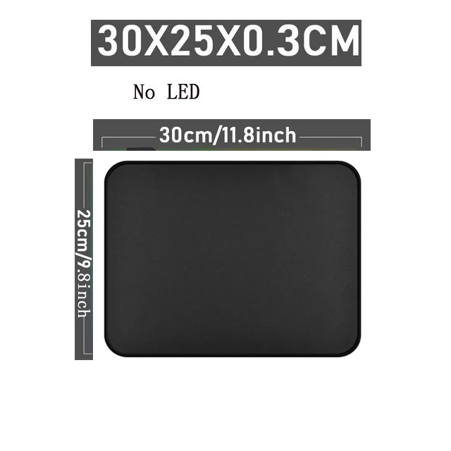 RGB Gaming Mousepad 80x30cm - 14 Light Modes