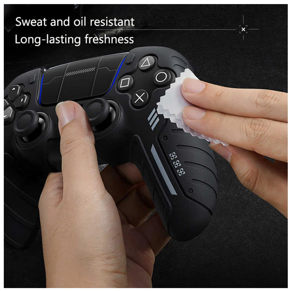 Capa Silicone Protetora para Controle PS5 - Antiderrapante e Antipoeira
