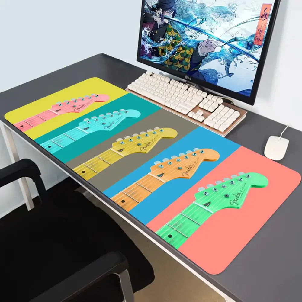 Fender Guitar XXL Gamer Mousepad - Keyboard and Mouse