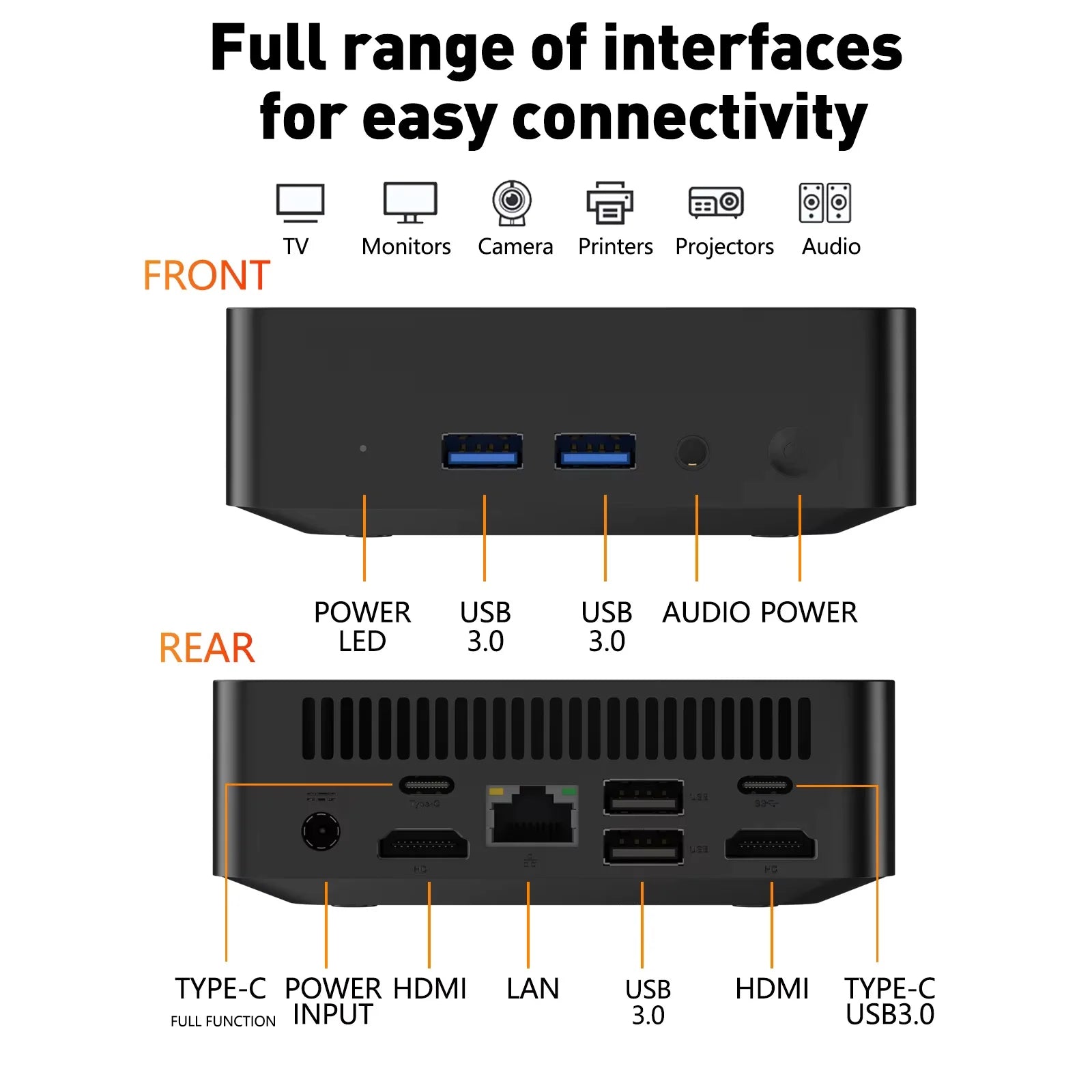 Mini PC Gamer Portátil Intel Core i9 - 32GB RAM, 1TB SSD, Windows 11