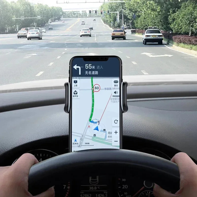 Suporte Veicular 360° para Celular - Rotativo para Painel e Vidro