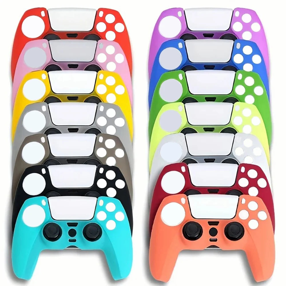Capa Silicone Antiderrapante para Controle PS5 - Proteção Antipoeira