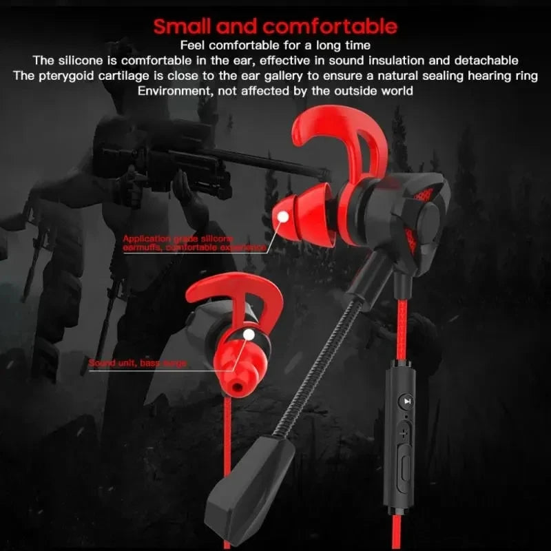 Headset Gamer com Fio e Microfone - PS4, PC e Celular