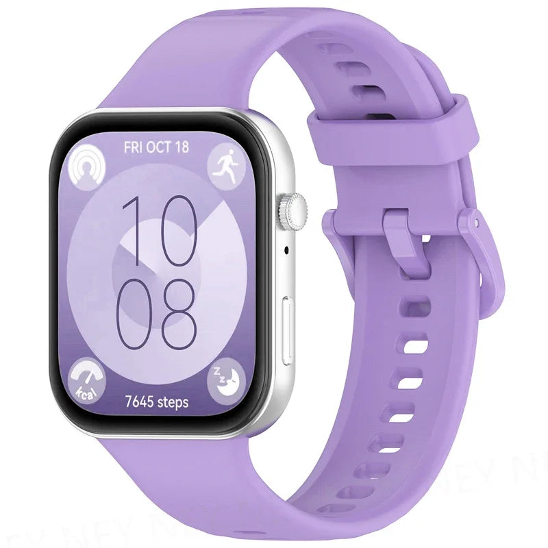 Silicone Sport Strap for Huawei Watch Fit 3