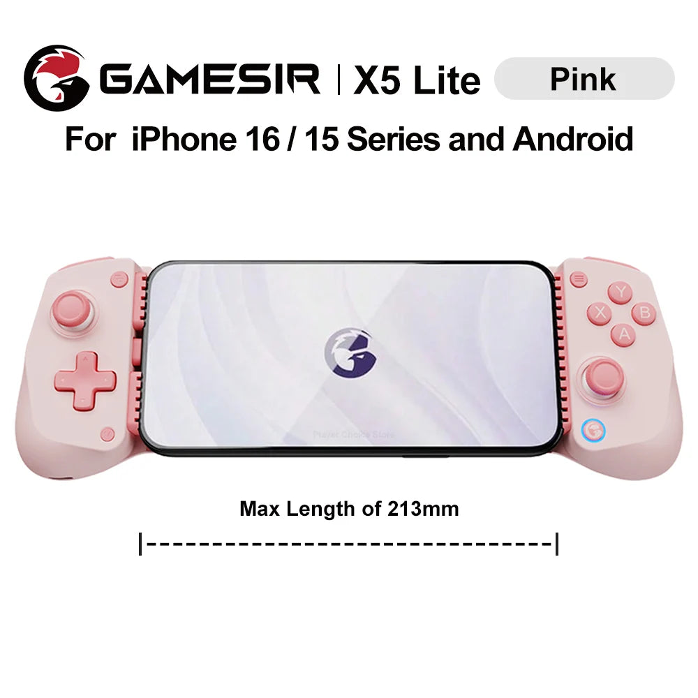 Controle Gamer Mobile GameSir X5 Lite - iPhone e Android