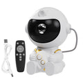 Projetor Astronauta LED Céu Estrelado com Caixa de Som Bluetooth