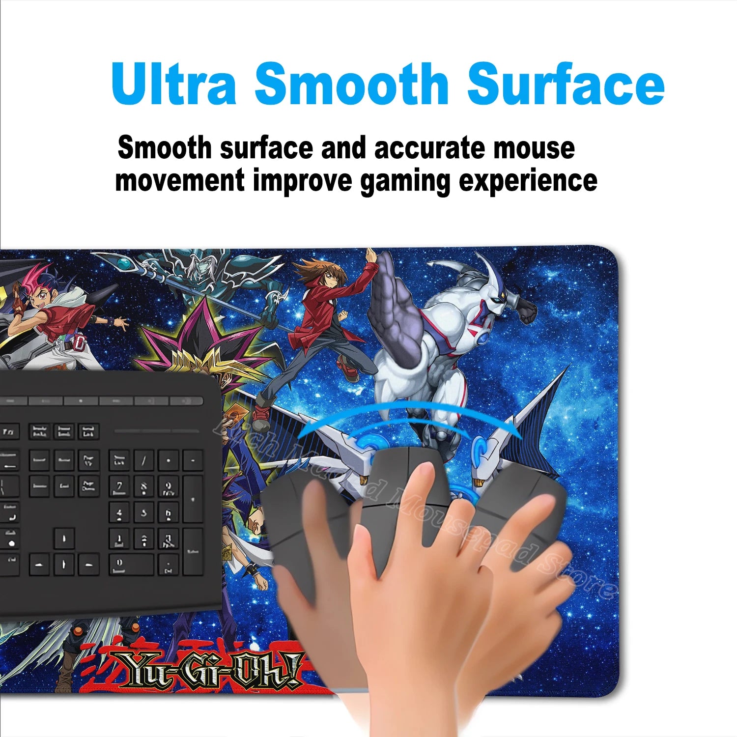 Mousepad Gamer Grande Yu-Gi-Oh - Antiderrapante