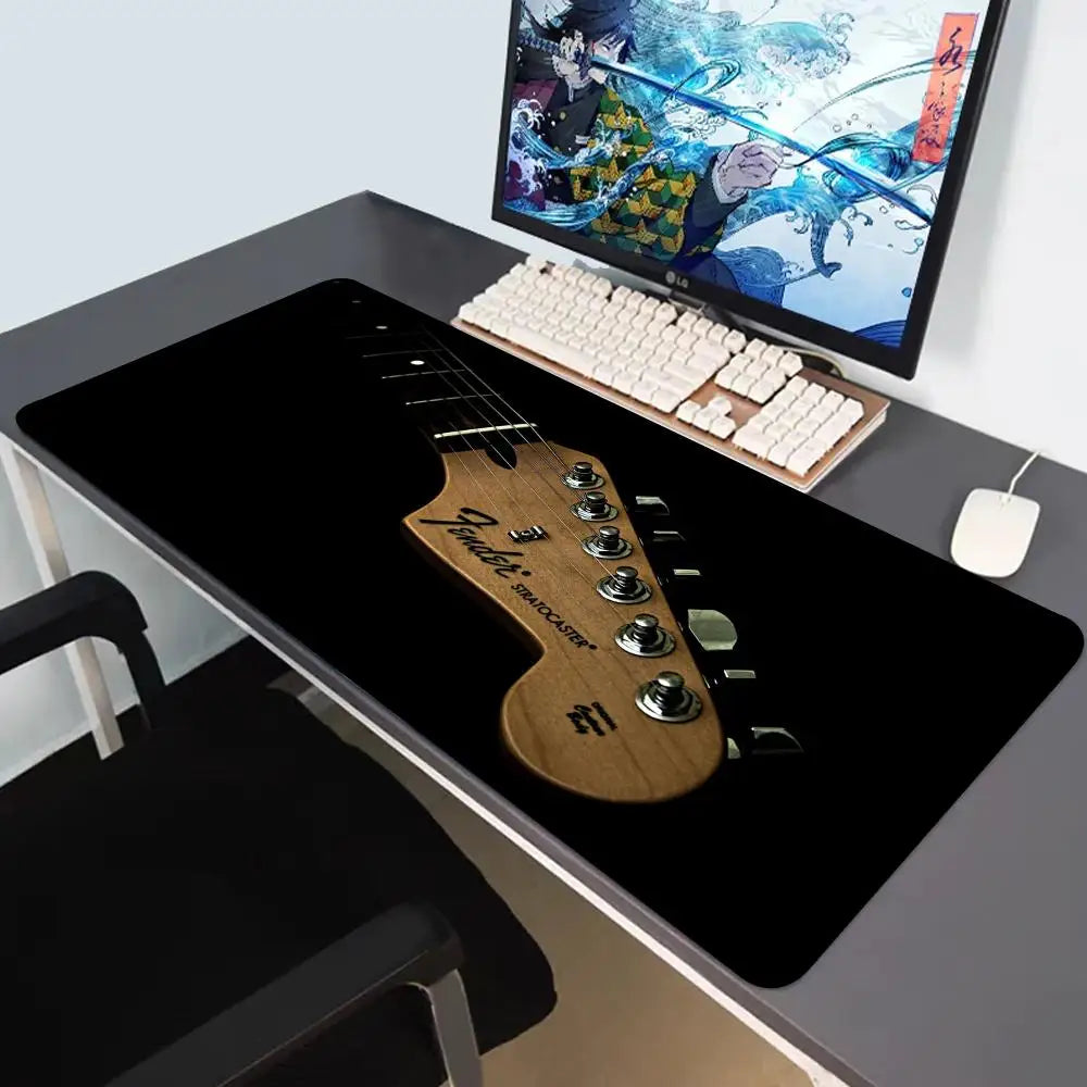 Fender Guitar XXL Gamer Mousepad - Keyboard and Mouse