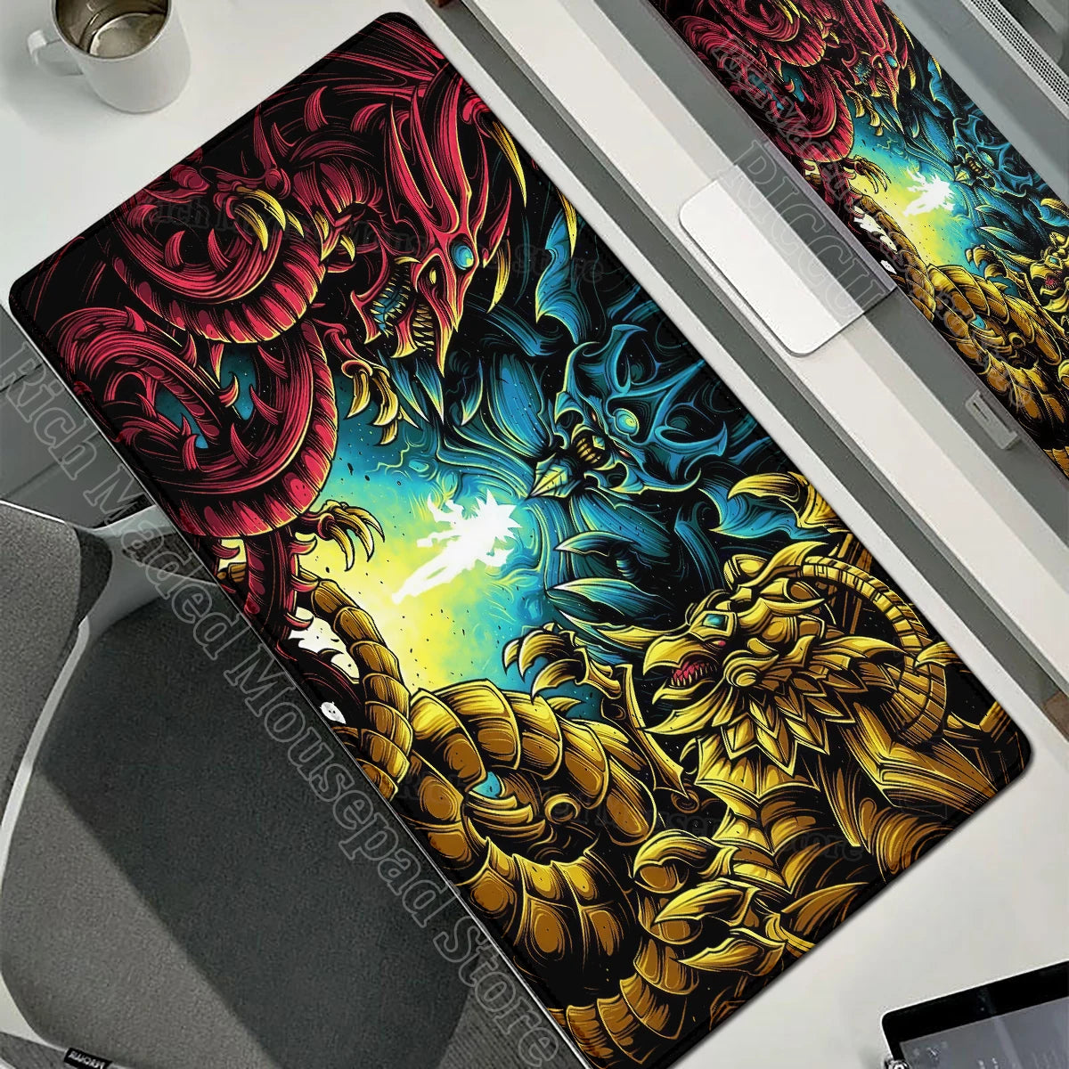 Large Yu-Gi-Oh Gaming Mousepad - Non-Slip