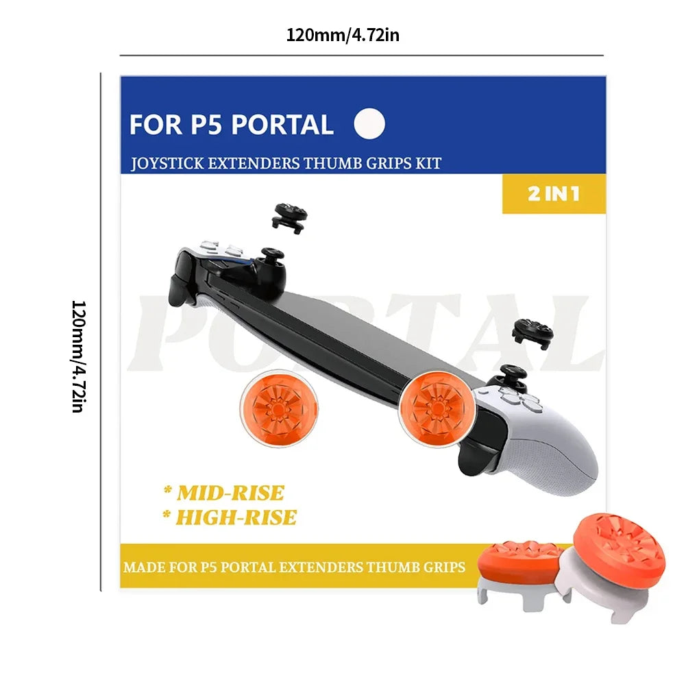 Kit Thumb Grips para Controle PS5 - 1 Alto e 1 Médio
