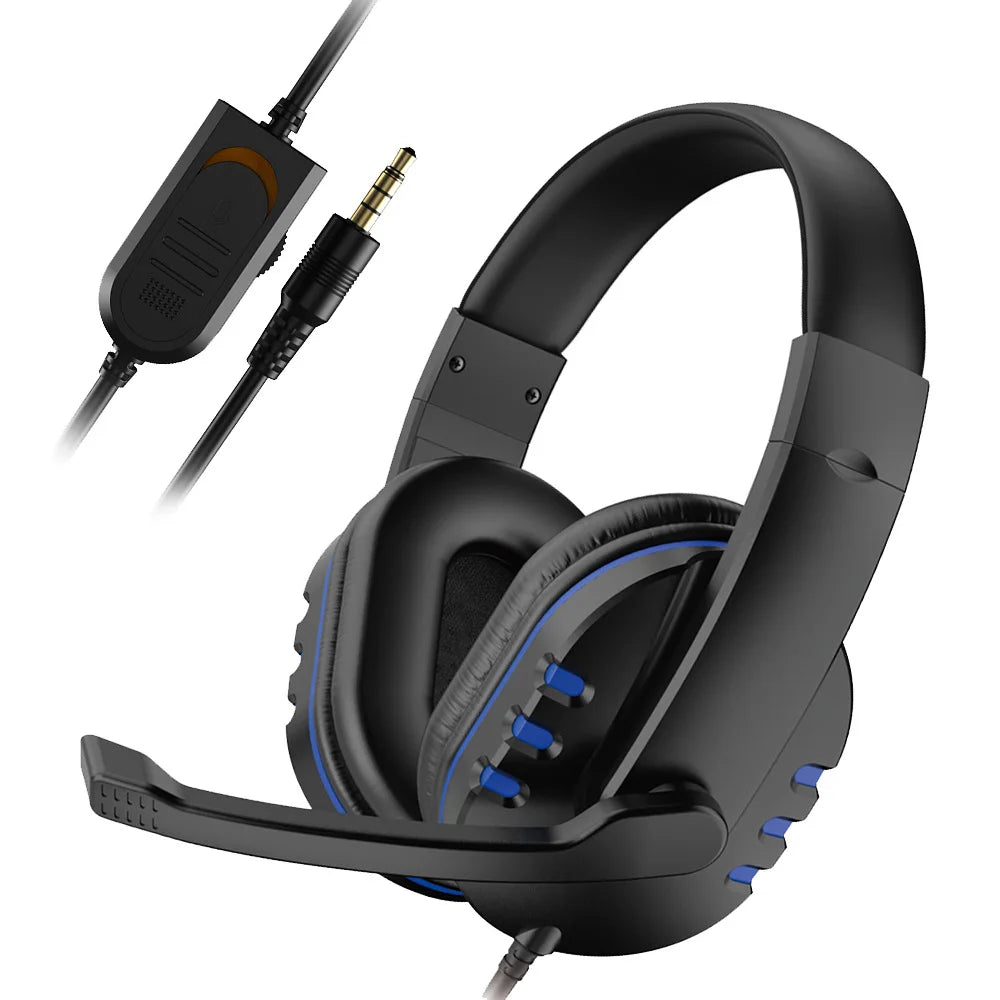 Headphone Gamer 3.5mm com Microfone - PS4 e PC