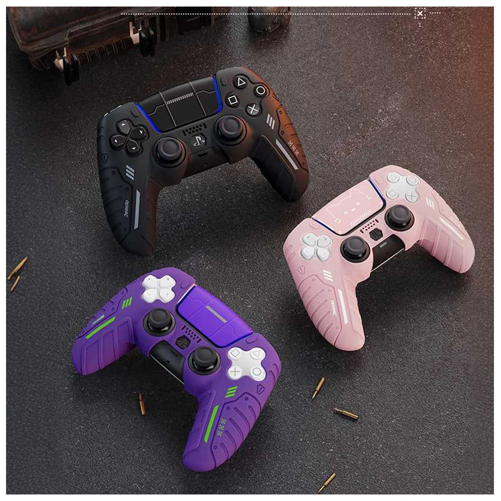 Capa Silicone Protetora para Controle PS5 - Antiderrapante e Antipoeira