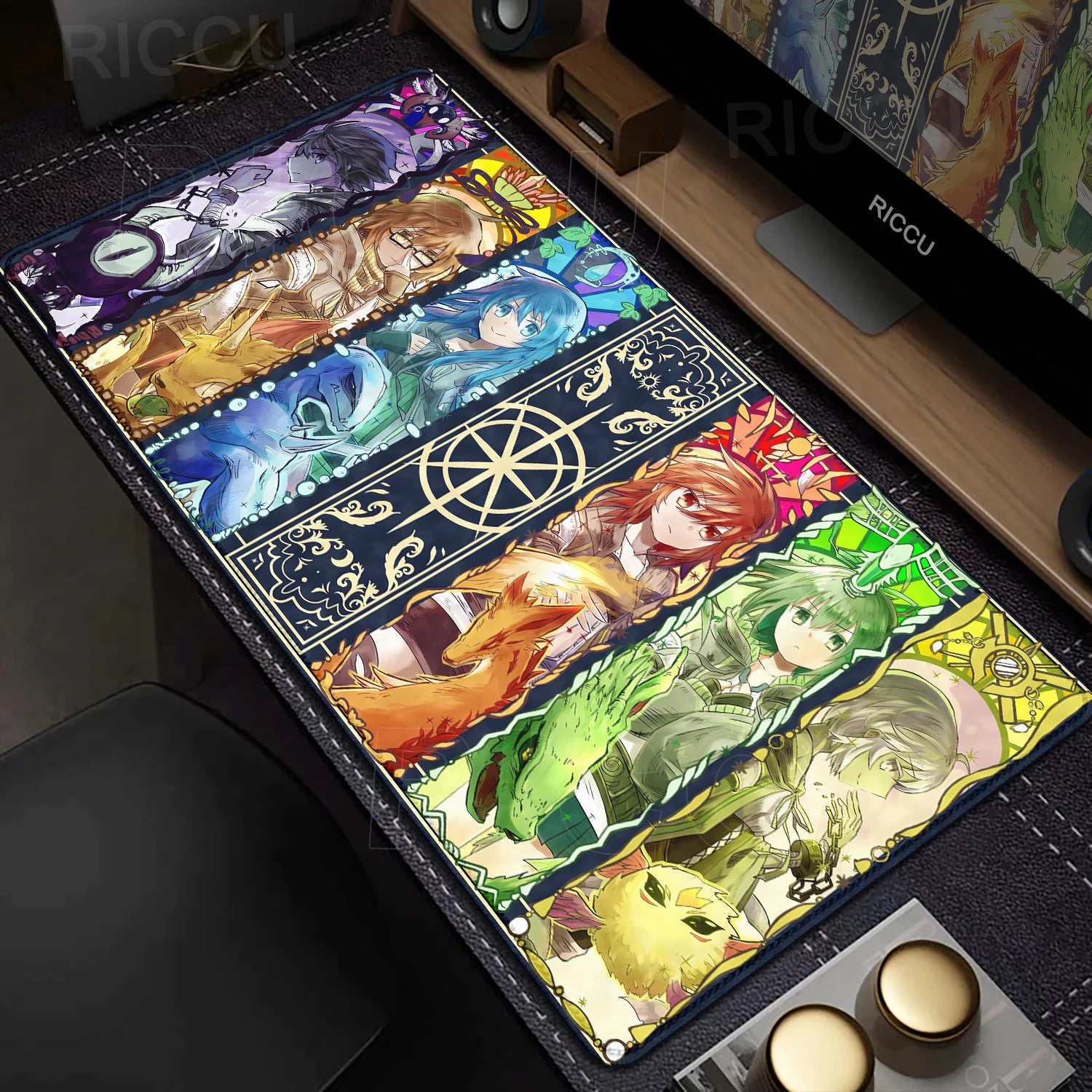 Mousepad Gamer Grande Yu-Gi-Oh - Antiderrapante
