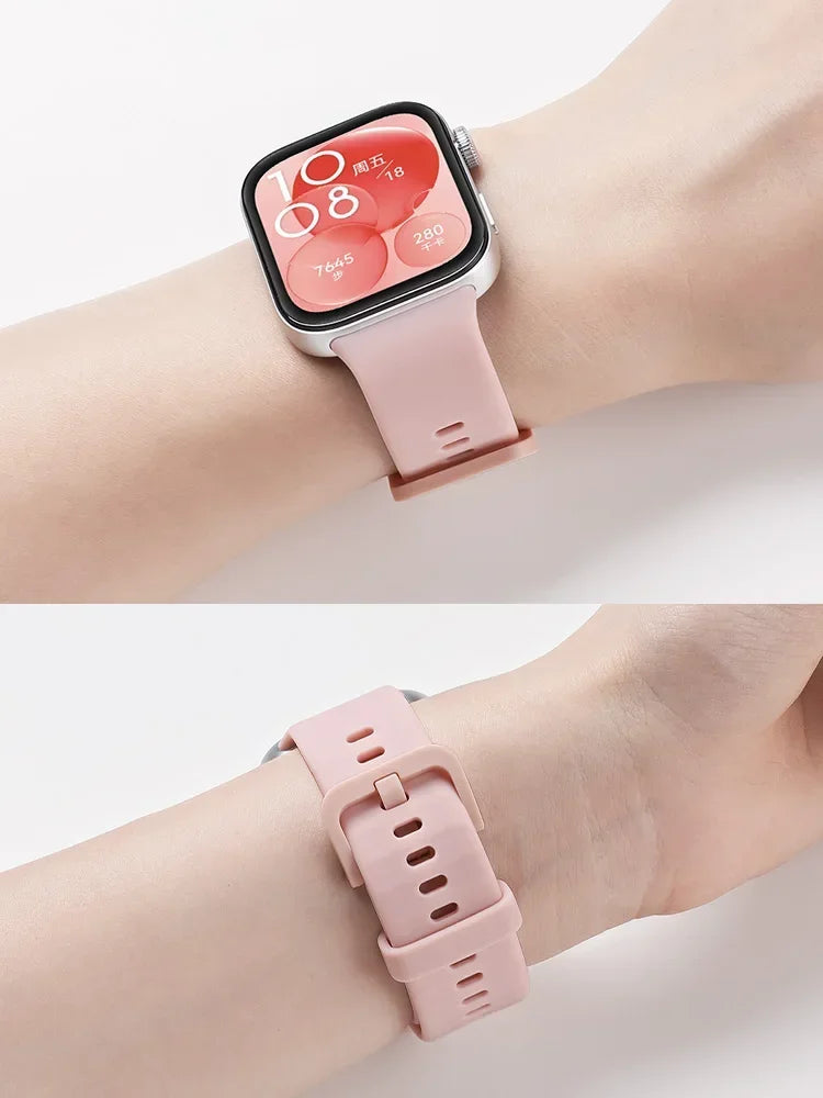 Pulseira Silicone Esportiva para Huawei Watch Fit 3