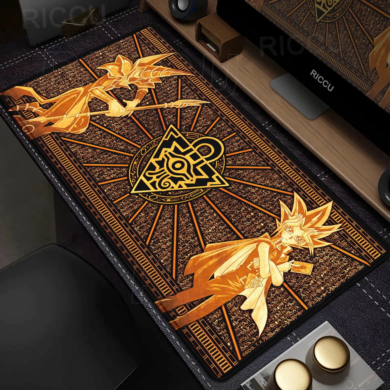 Mousepad Gamer Grande Yu-Gi-Oh - Antiderrapante