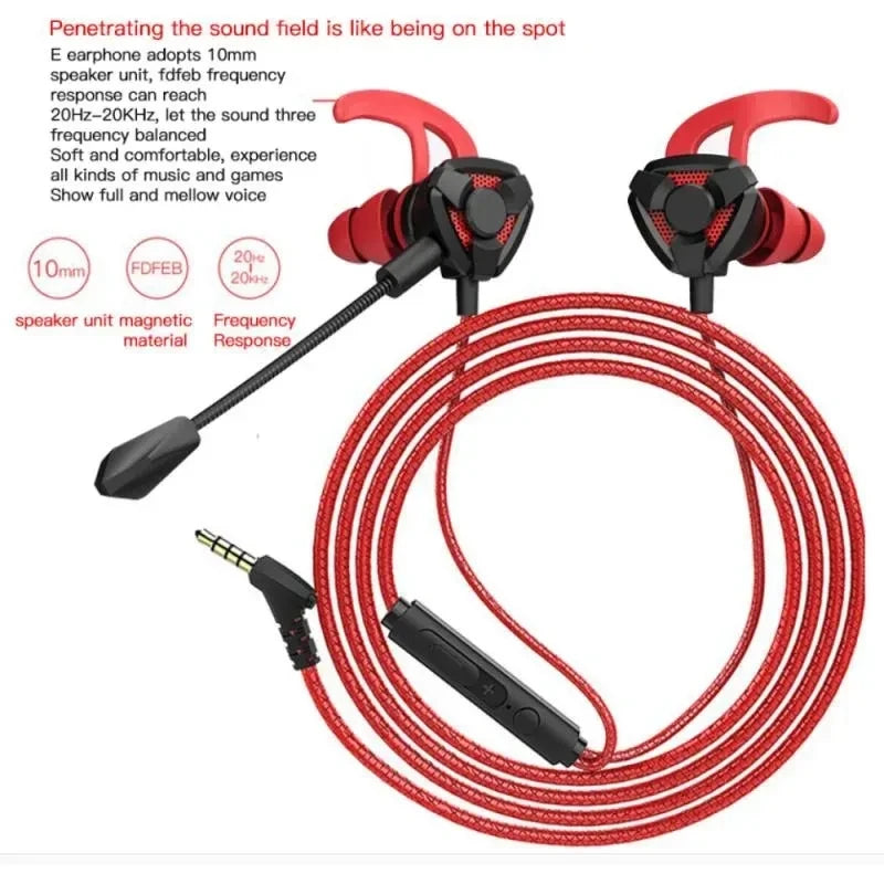 Fone Gamer com Fio e Microfone Universal - PS4, PC e Tablet