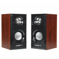 Caixa de Som USB para PC - Subwoofer Stereo Bass, Entrada AUX 3.5mm
