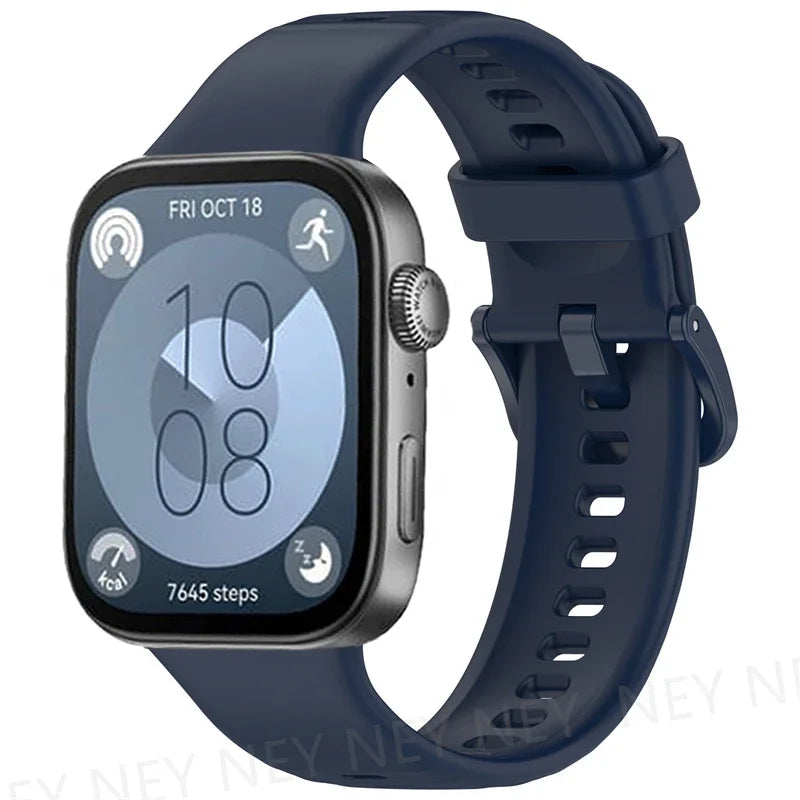Silicone Sport Strap for Huawei Watch Fit 3
