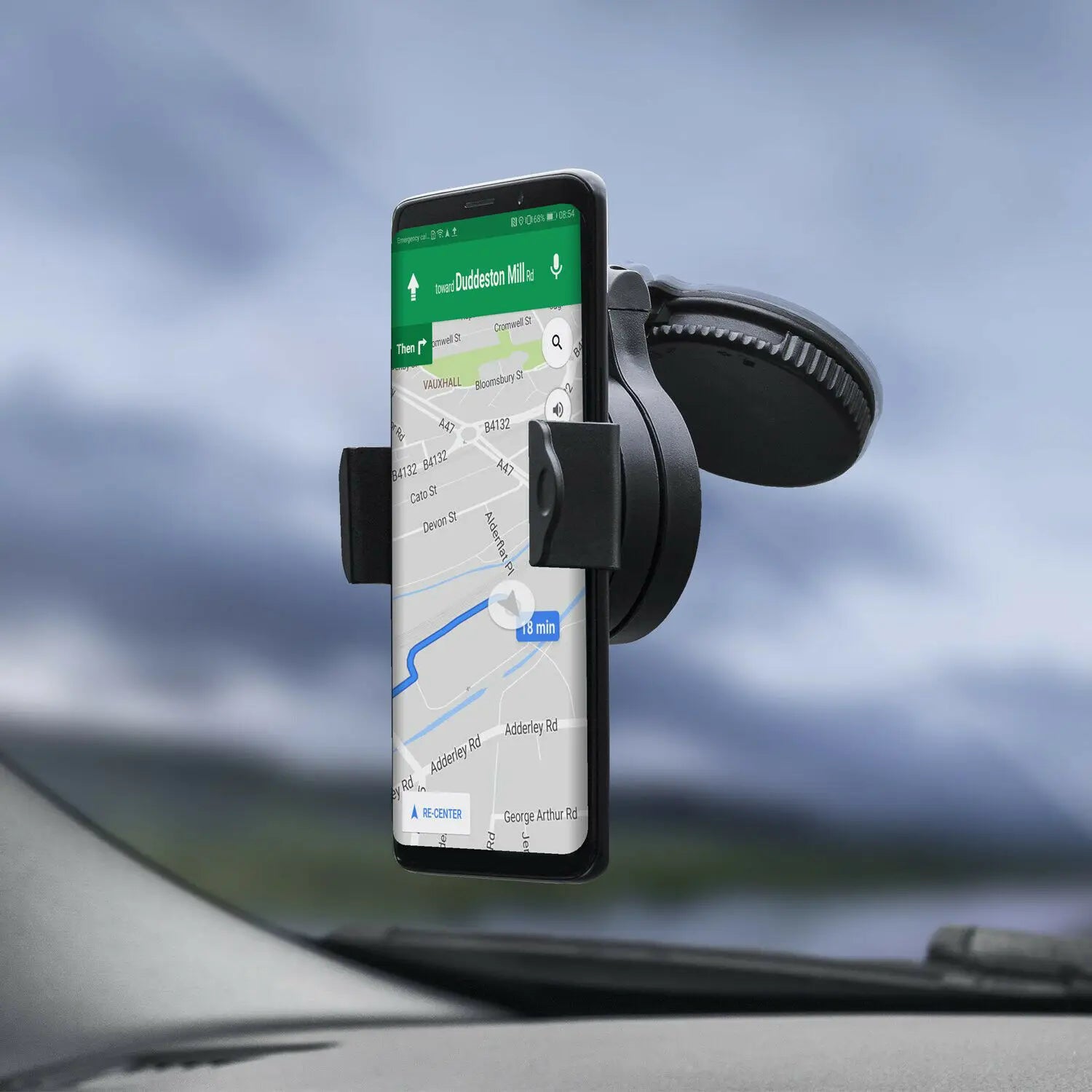 Suporte Veicular Universal para Celular - Para-brisa e Painel