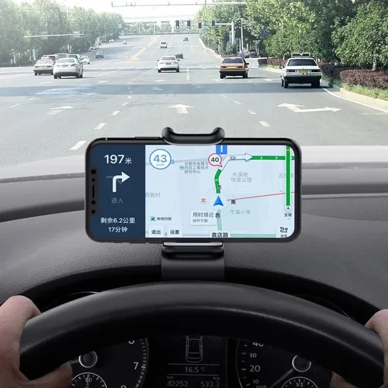 Suporte Veicular 360° para Celular - Rotativo para Painel e Vidro