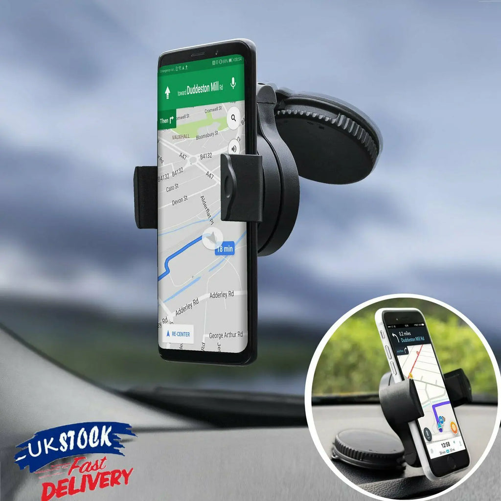 Suporte Veicular Universal para Celular - Para-brisa e Painel